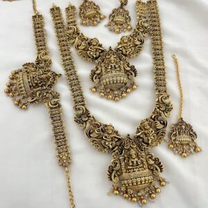 3D ANTIQUE LOOK LAKSHMI SEMI BRIDAL
