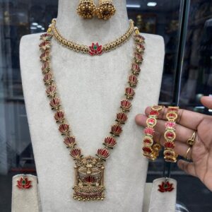 NEW TREND COMBO HARAM + BANGLE + NECKSET MF2788 (1300-10%=1170 ONLY )