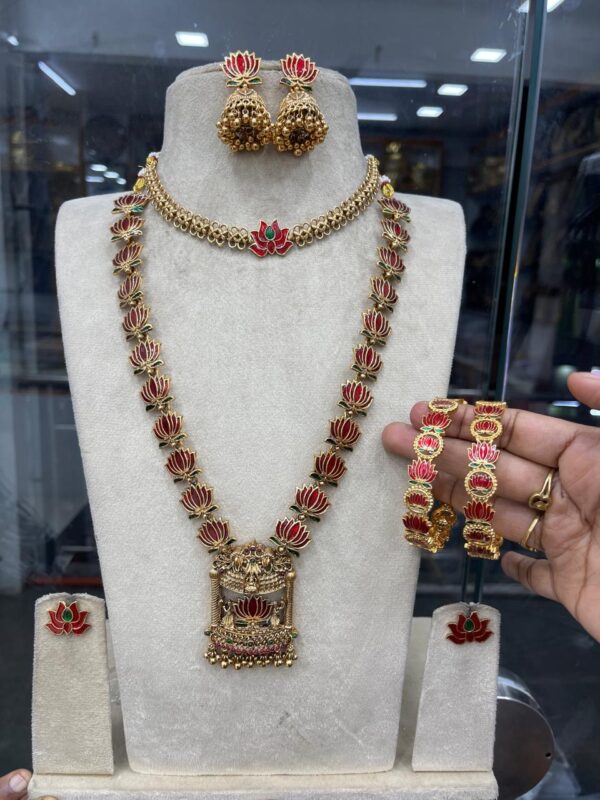 NEW TREND COMBO HARAM + BANGLE + NECKSET MF2788 (1300-10%=1170 ONLY )