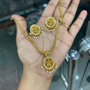 PREMIUM QUALITY ATTIGAI NECKSET MF3077