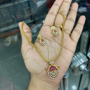 PREMIUM QUALITY ATTIGAI NECKSET MF3077