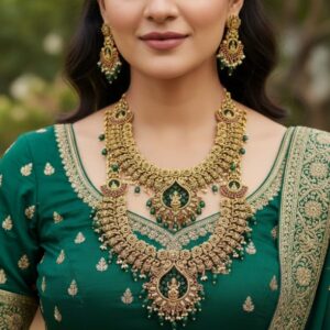 3D EMBOSSED HEAVY NECKSET + HARAM MF3068