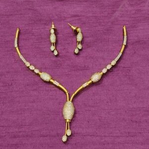 DIAMOND REPLICA NECKSET MF3061 Rs.500-10%=450 ONLY