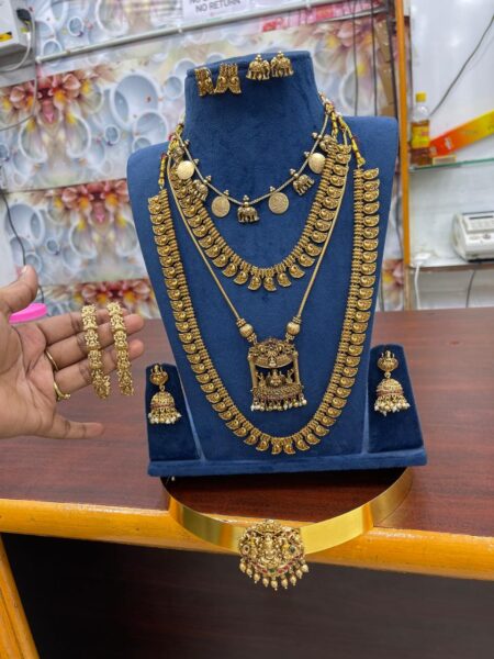 ANTIQUE SEMI BRIDAL COMBO MF4022