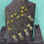 CHAIN BALL WITH AD PENDANT MF4008 - BABY PINK