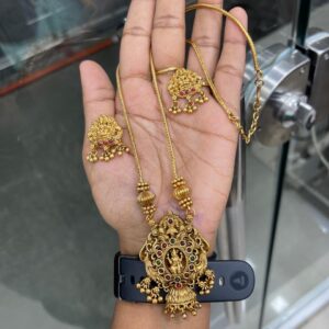 CHAIN MODEL 3D LAKSHMI PENDANT MF4013