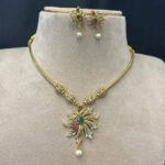 PEACOCK NECKSET MF3089 - BACK CHAIN