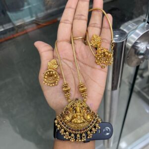 CHAIN MODEL 3D LAKSHMI PENDANT MF4013