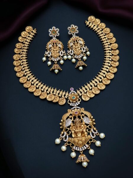 TRADITIONAL COIN NECKSET MF4019