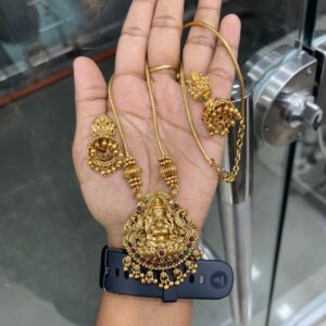 CHAIN MODEL 3D LAKSHMI PENDANT MF4013