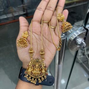 CHAIN MODEL 3D LAKSHMI PENDANT MF4013