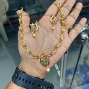 PEACOCK NECKSET MF4007
