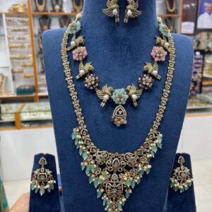 VICTORIA COMBO BOTH NECKSET + HARAM MF4029 / MF4028