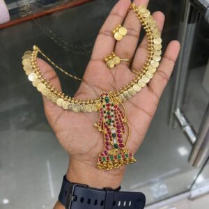 GOLD LOOK ATTIGAI DETACHABLE PENDANT ME04