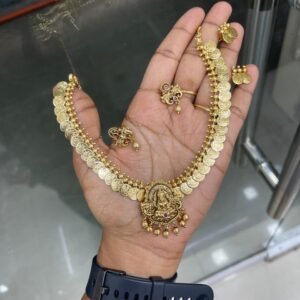 GOLD LOOK ATTIGAI DETACHABLE PENDANT ME04