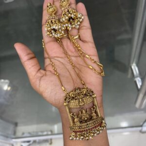 DOUBLE LINE NEW LAUNCH WIITH ANTIQUE PENDANT MF4066