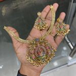 GOLD LOOK ATTIGAI DETACHABLE PENDANT ME04