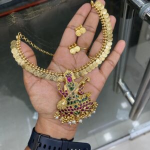 GOLD LOOK ATTIGAI DETACHABLE PENDANT ME04