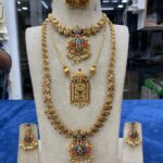 MIX MATCH COMBO WITH MID HARAM MF4092 - ONLY NECKSET + HARAM + EARING