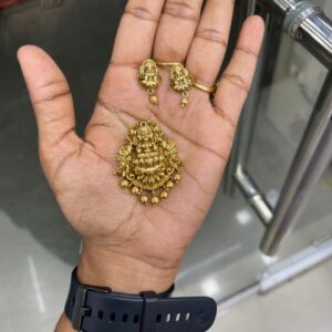 GOLD LOOK ATTIGAI DETACHABLE PENDANT ME04