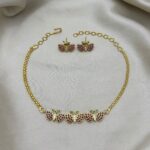ATTIGAI MODEL NECKSET MF5005 - ONLY BUTTERFLY ATTIGAI