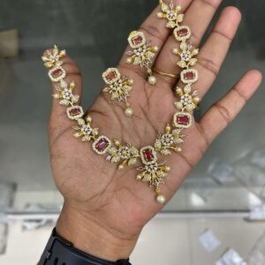 ONE DAY SALE NECKSET BACK CHAIN FREE MF5000