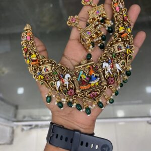 HAND PAINTING NECKSET MF5065