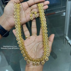 U SHAPE HARAM IN GOLD LOOK MF5046-4