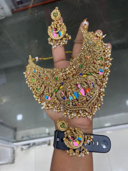 HAND PAINTING NECKSET MF5065