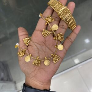 ELEPHANT NECKSET WITH KADA BANGLE MF5050