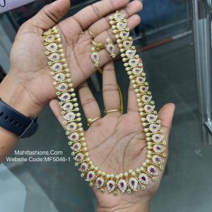 U SHAPE HARAM IN GOLD LOOK MF5046-1