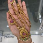 MID HARAM IN FLORAL DESIGN WITHOUT LAKSHMI MF5037