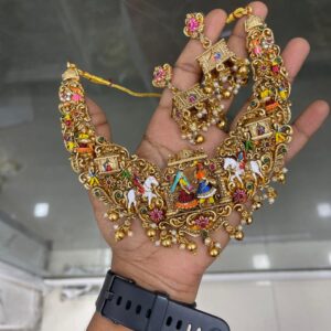 HAND PAINTING NECKSET MF5065