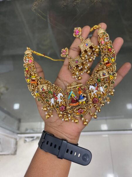 HAND PAINTING NECKSET MF5065