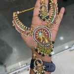 PEACOCK WITH FEATHER NECKSET MF5066