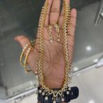 FULL AD STONE HARAM WITH BANGLE COMBO MF5050 - 2.8