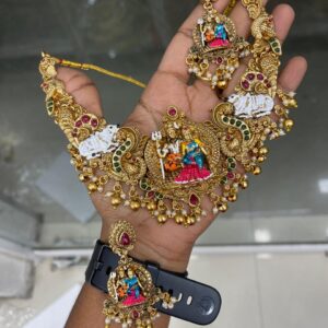 HAND PAINTING NECKSET MF5065