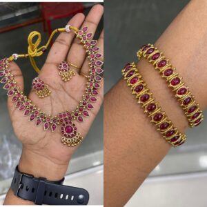 MID HARAM WITH BANGLE COMBO MF5104
