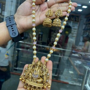 BEADED CHETTINADU GANESHA HARAM THILAGAM MF5102 (Out of Stock)
