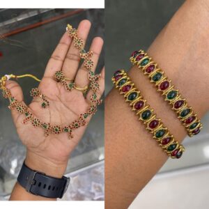 MID HARAM WITH BANGLE COMBO MF5104