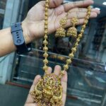 BEADED CHETTINADU GANESHA HARAM THILAGAM MF5102