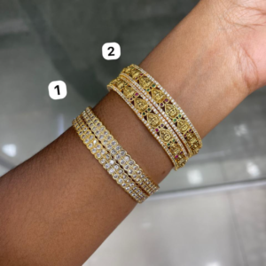 PREMIUM QUALITY GOLD REPLICA BANGLE MF5071 (SIZE KINDLY MENTION IN CUSTOMER PROVIDED NOTE)