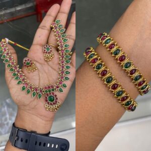 MID HARAM WITH BANGLE COMBO MF5104