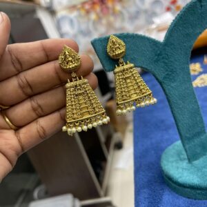 RAJA GOPURAM EARING IN BIG SIZE MF5075 / MF5056