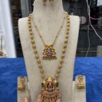 HANDPAINTING MID HARAM CHETTINADU HARAM MF5075 - ONLY MID HARAM + EARING