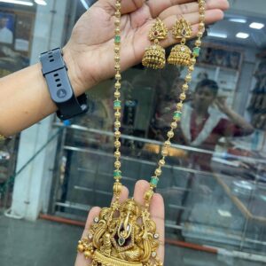 BEADED CHETTINADU GANESHA HARAM THILAGAM MF5102 (Out of Stock)