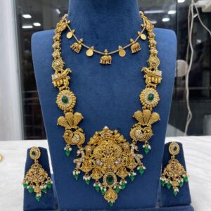 HEAVY HARAM WITH MATCHING NECKSET  MF5082