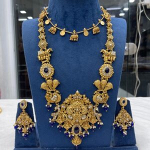 HEAVY HARAM WITH MATCHING NECKSET  MF5082
