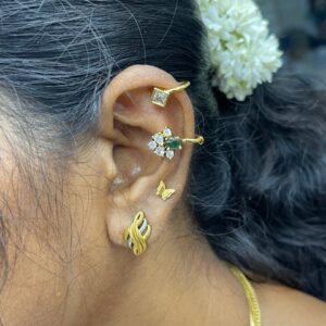 2 LINE EAR CUFF MODEL MF5119