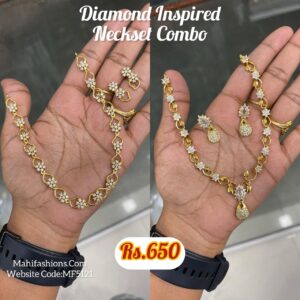 DIAMOND REPLICA NECKSET MF5121
